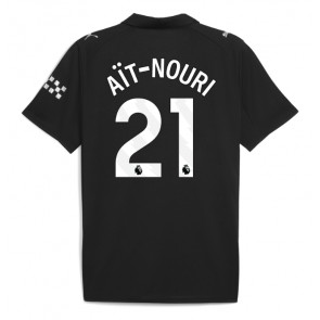 Lacne Muži Futbalové dres Manchester City Rayan Ait-Nouri #21 2025-26 Krátky Rukáv - Preč